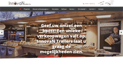 Desktop Screenshot of innovantrailers.nl
