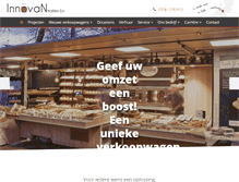 Tablet Screenshot of innovantrailers.nl